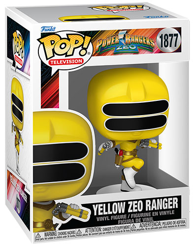 FUNKO POP Power Rangers Zeo Yellow Zeo Ranger 1877 DS Modellismo Funko POP Power Rangers Zeo Yellow Zeo