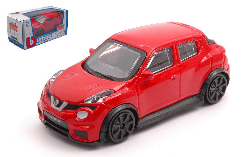 Nissan Juke R Red 1:43 DS Modellismo Nissan Juke R Red scala 1:43 Burago