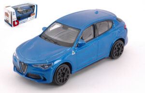 Alfa Romeo Stelvio Blue scala 1:43 Burago
