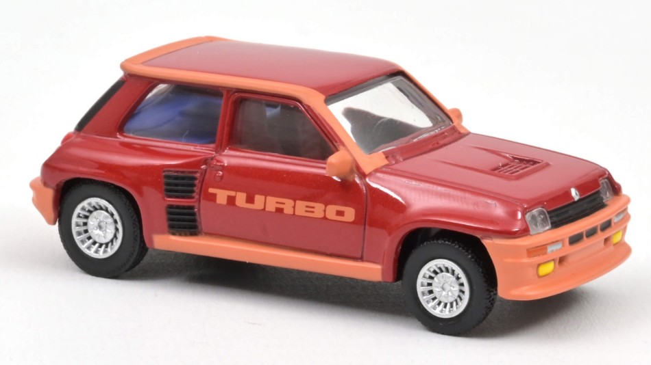 Renault 5 Turbo 1980 Grenat Red 1:54 Reproduction 2026 DS Modellismo Renault 5 Turbo 1980 Grenat Red scala 1:54