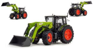 Trattore Claas Axos 3.95 W/Front. scala 1:32