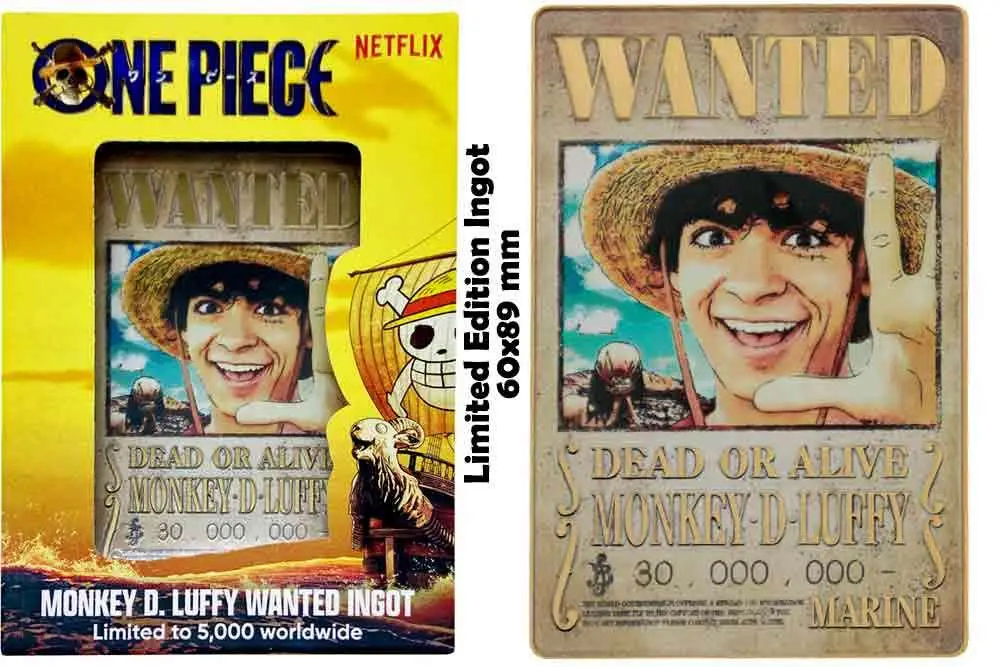 Poster One Piece - Wanted - edizione limitata Ingot DS Modellismo Poster One Piece Wanted edizione limitata