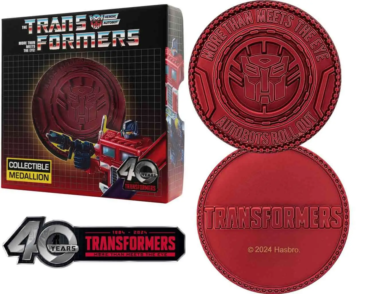 Transformers - 40TH Anniversary - Autobot Medallion DS Modellismo Transformers 40TH Anniversary Autobot