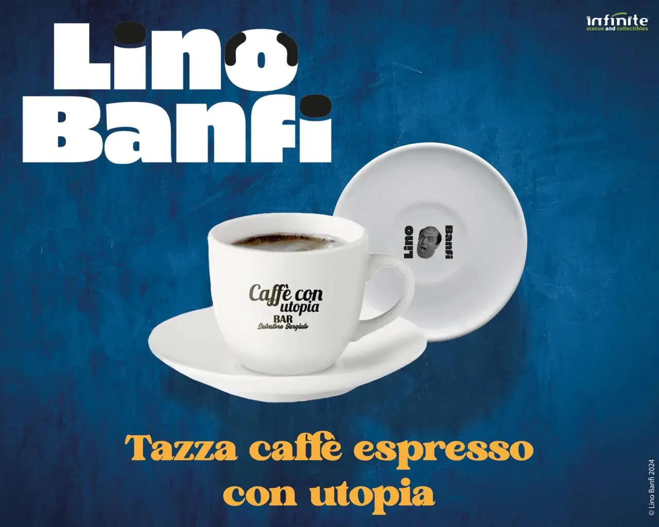 Tazza Lino Banfi Caffe Con Utopia Espresso DS Modellismo Tazza Lino Banfi Caffe Utopia Espresso