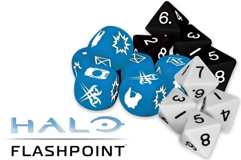 Set di Dadi Halo: Flashpoint - Dice Booster DS Modellismo di Dadi Halo: Flashpoint Dice Booster MANTIC