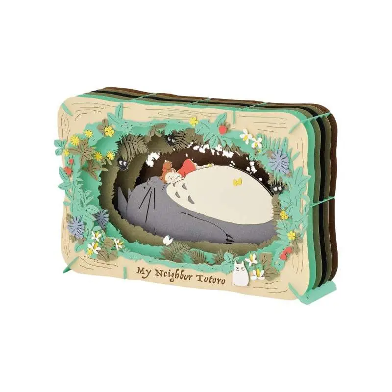Poster 3D my Neighbour Totoro Mei Takes a Nap Paper Theater DS Modellismo Poster 3D my Neighbour Totoro Mei Takes