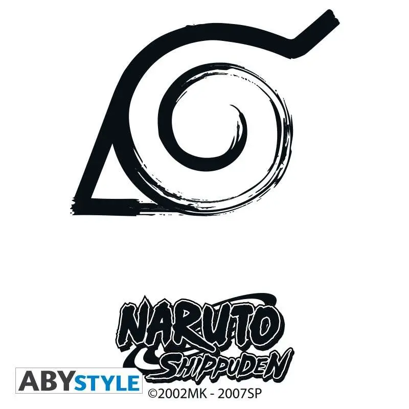 Bicchiere Naruto Shippuden Konoha in vetro DS Modellismo Bicchiere Naruto Shippuden Konoha in vetro