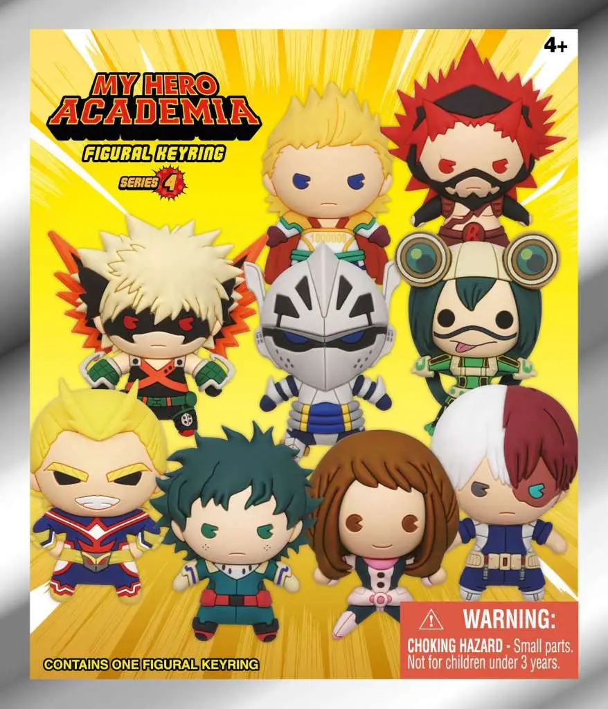 Clip ferma sacchetti Moschettone my Hero Academia S.4 Blind Box Display (24) DS Modellismo Clip ferma sacchetti Moschettone my Hero