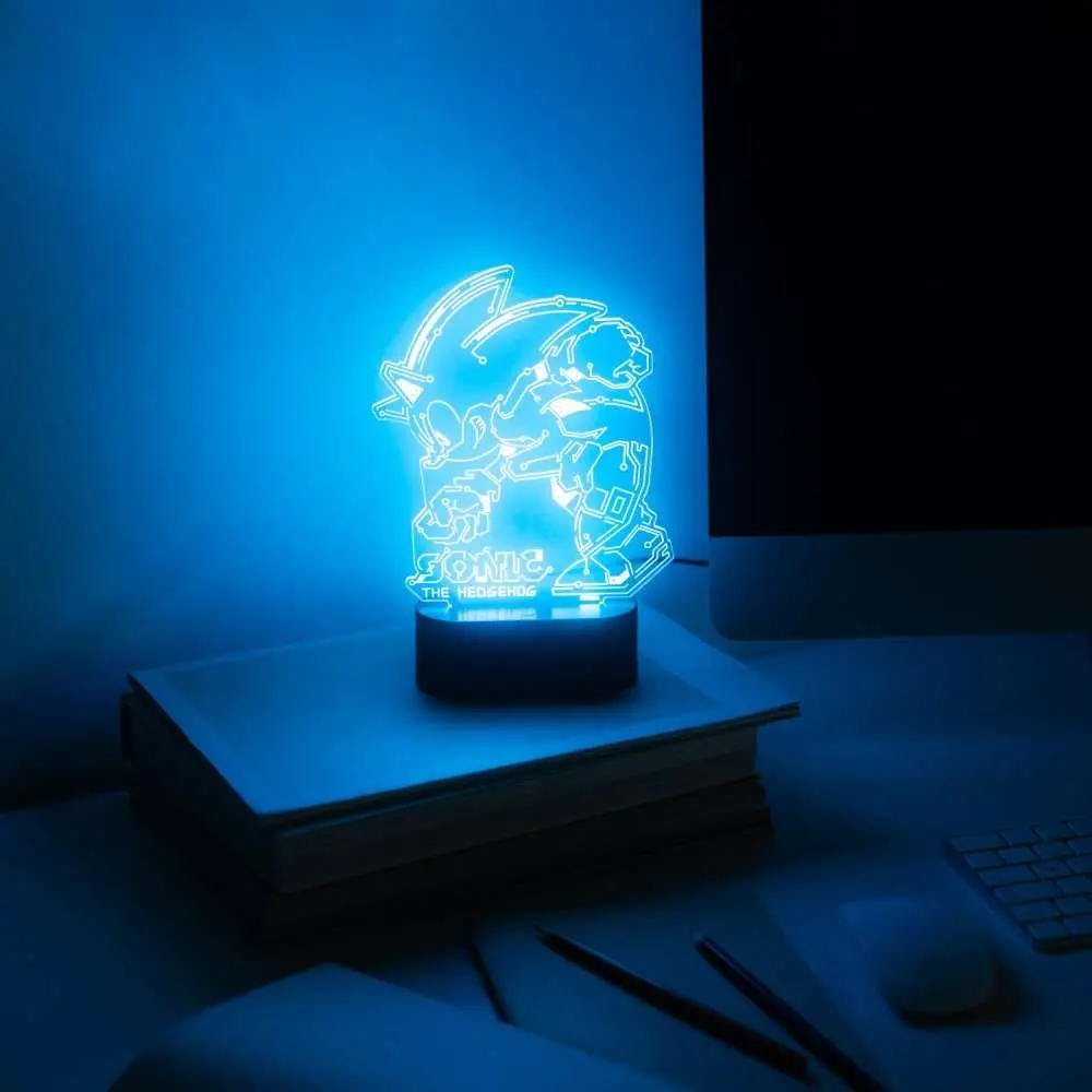 Lampada Sonic Speed Circuit Desk Led Lamp DS Modellismo Lampada Sonic Speed Circuit Desk Led Lamp