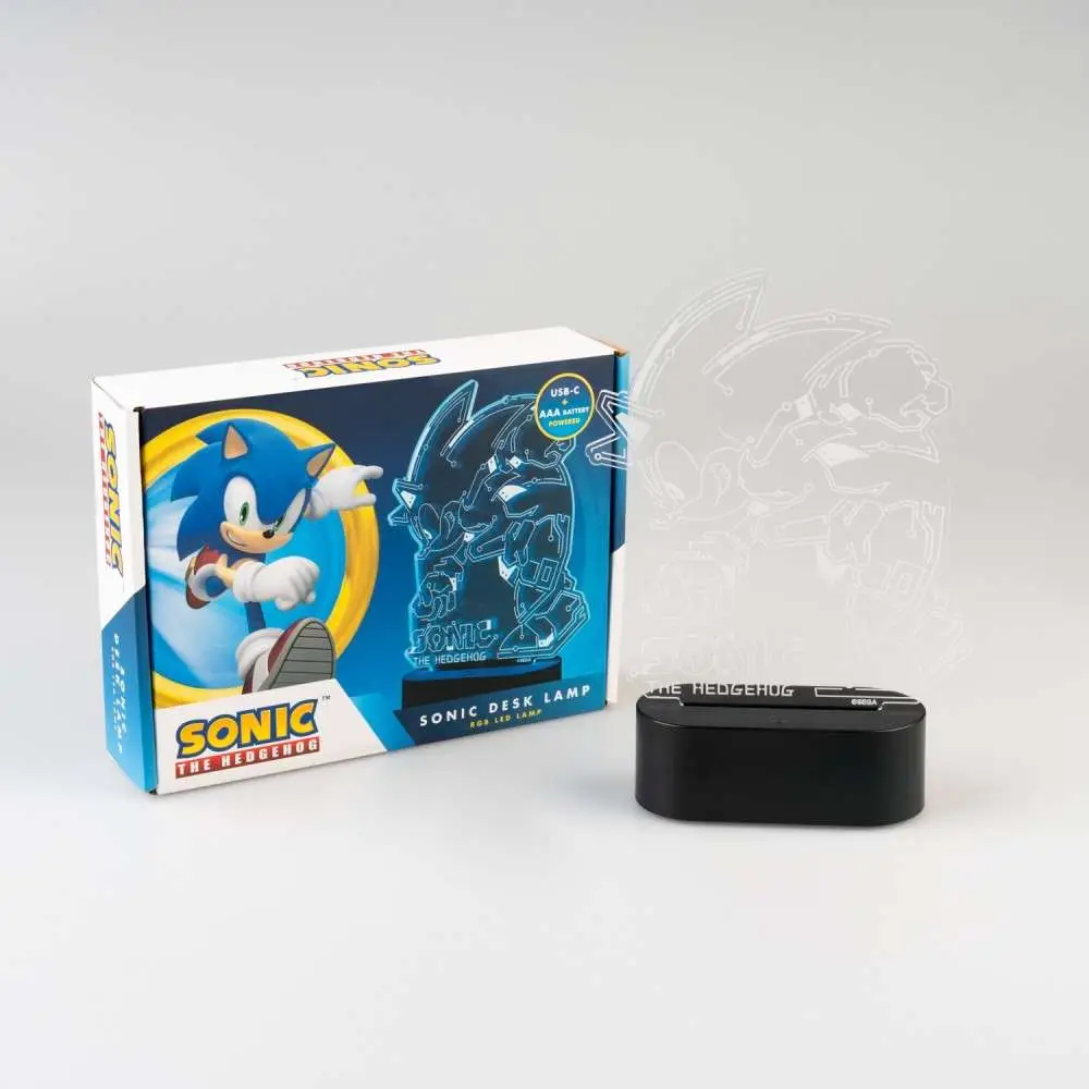 Lampada Sonic Speed Circuit Desk Led Lamp DS Modellismo Lampada Sonic Speed Circuit Desk Led Lamp