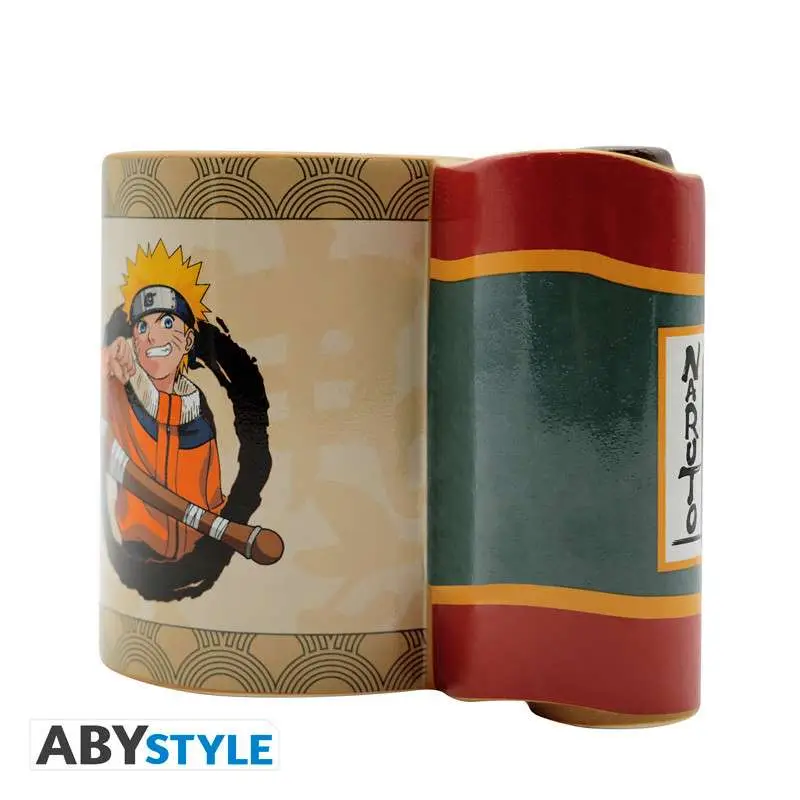 Tazza Naruto Shippuden Naruto Scroll 3d Handle DS Modellismo Tazza Naruto Shippuden Naruto Scroll 3d