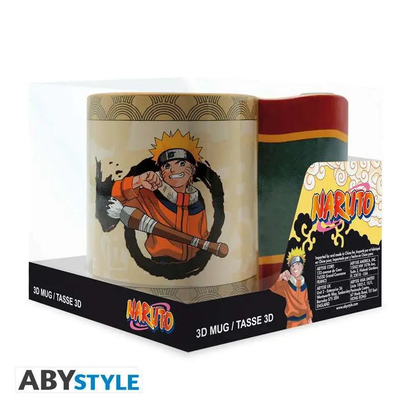 Tazza Naruto Shippuden Naruto Scroll 3d Handle DS Modellismo Tazza Naruto Shippuden Naruto Scroll 3d