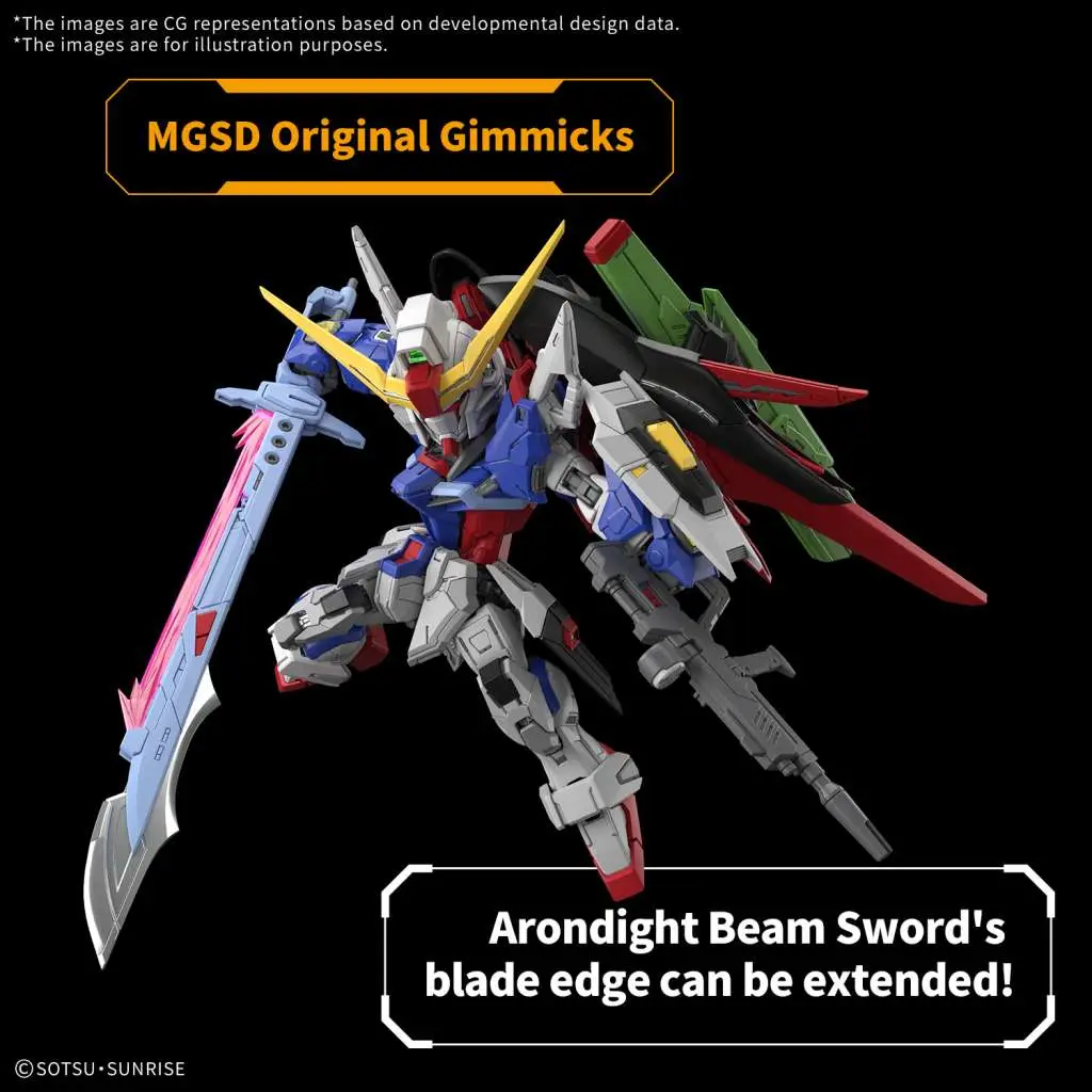 MGSD Gundam Destiny DS Modellismo Mgsd Gundam Destiny BANDAI MODEL KIT GUNPLA