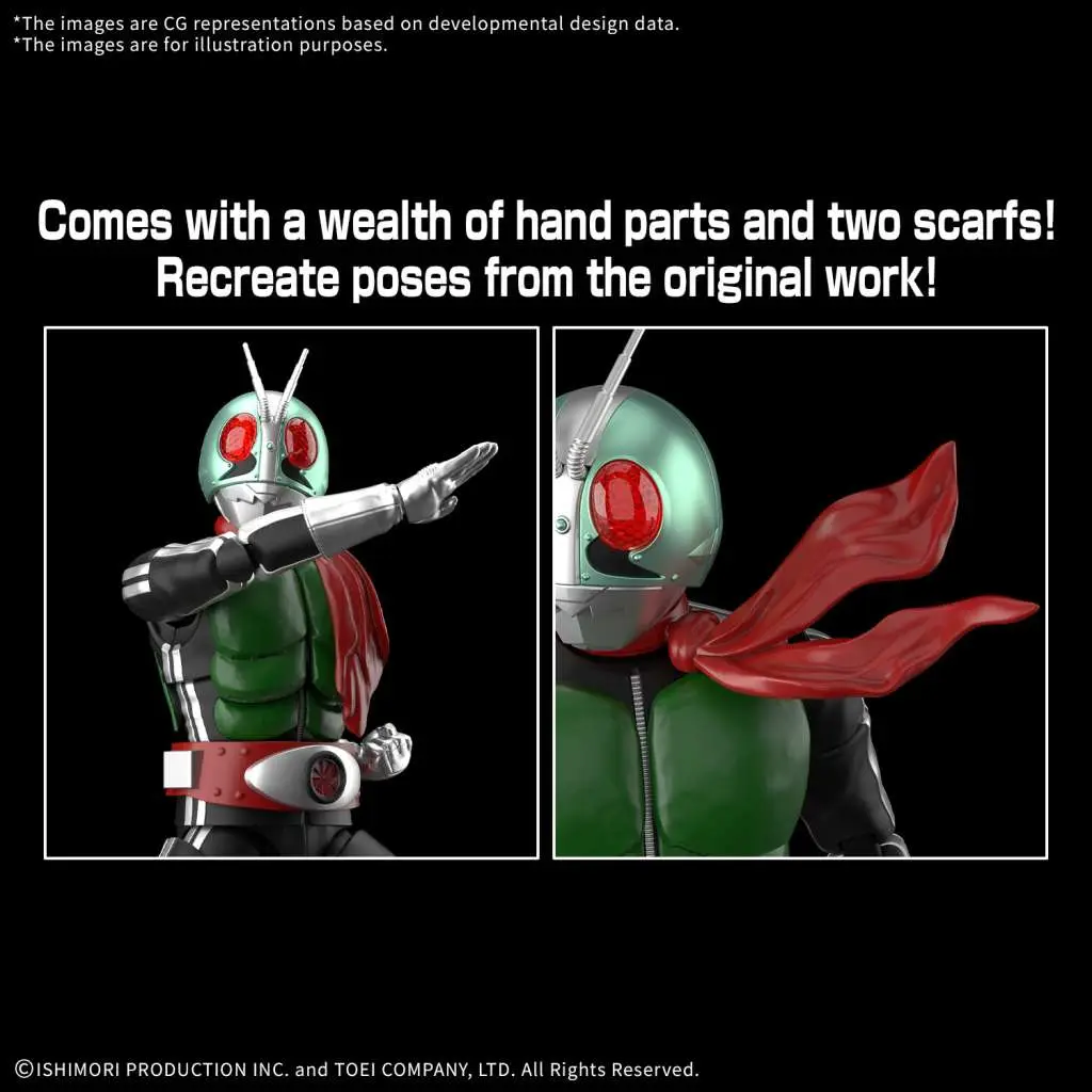 Figure Rise Masked Rider 1 DS Modellismo Rise Masked Rider 1 BANDAI MODEL KIT GUNPLA