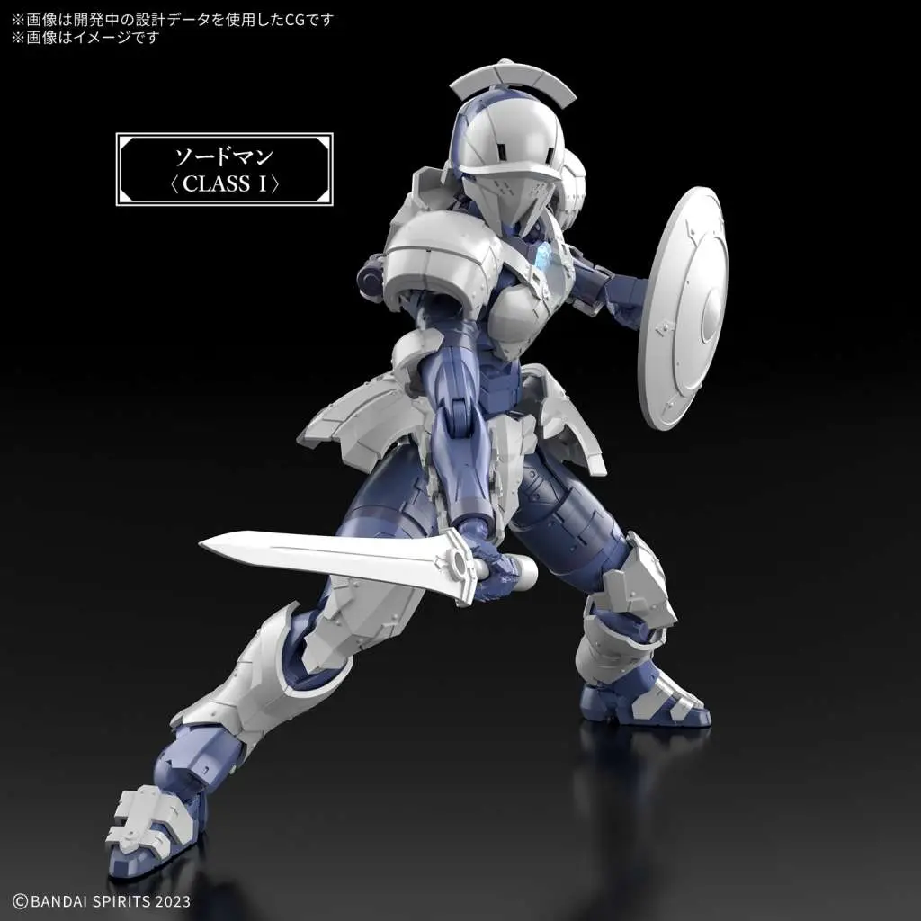 30MF Rosan Swordman DS Modellismo 30MF Rosan Swordman BANDAI MODEL KIT GUNPLA