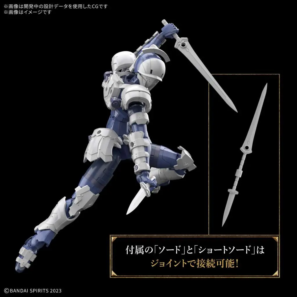 30MF Rosan Swordman DS Modellismo 30MF Rosan Swordman BANDAI MODEL KIT GUNPLA