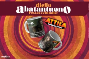 Tazza Diego Abatantuono Attila