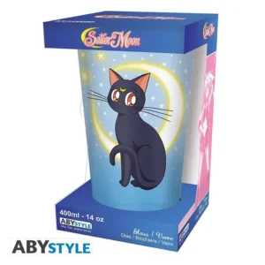 Bicchiere Sailor Moon Luna & Artemis