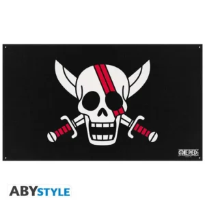 Bandiera One Piece Red Hair Pirates Flag