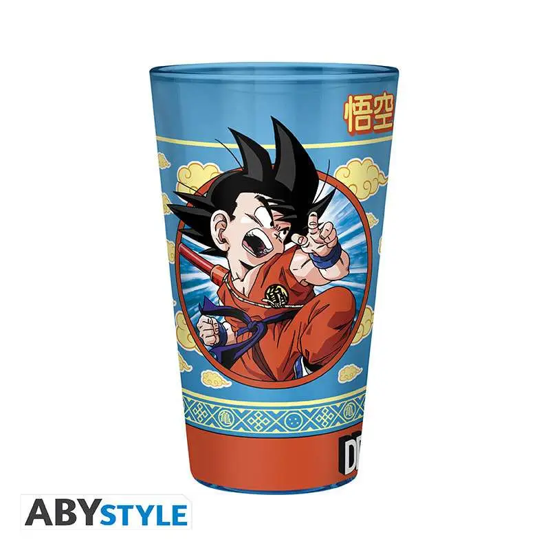 Bicchiere Dragon Ball Goku & The Flying Nimbus in vetro DS Modellismo Bicchiere Dragon Ball Goku & Flying Nimbus