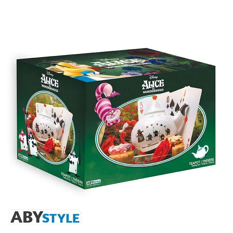 Teiera Disney Alice nel Paese delle Meraviglie Queen of Hearts Teapot DS Modellismo Teiera Disney Alice nel Paese