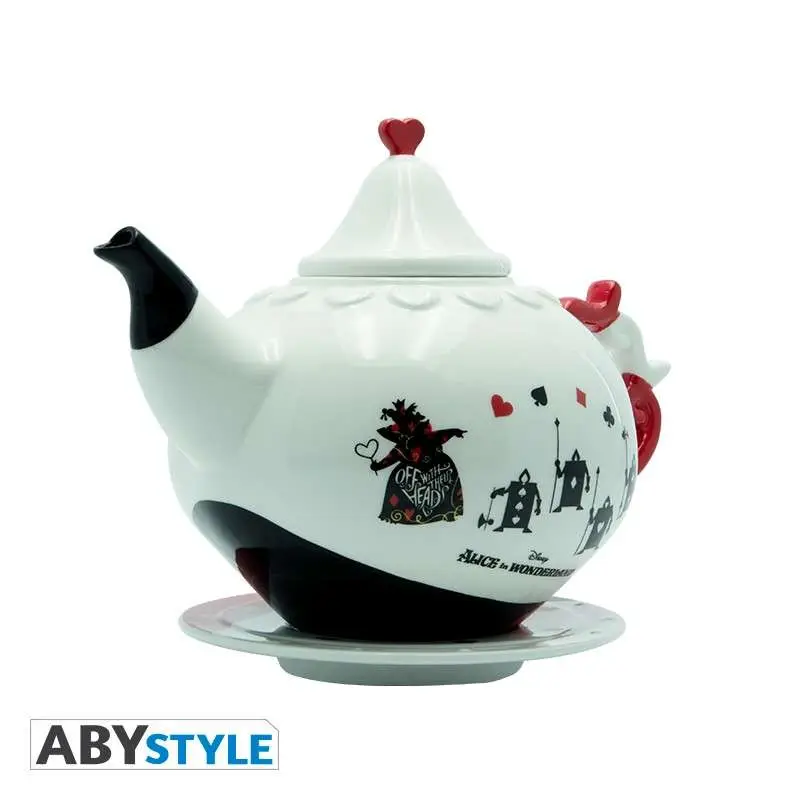 Teiera Disney Alice nel Paese delle Meraviglie Queen of Hearts Teapot DS Modellismo Teiera Disney Alice nel Paese