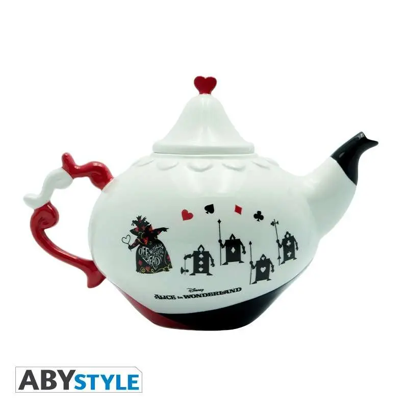 Teiera Disney Alice nel Paese delle Meraviglie Queen of Hearts Teapot DS Modellismo Teiera Disney Alice nel Paese