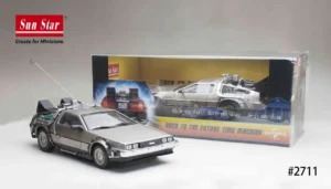 Back to Future de Lorean Die-Cast scala 1:18