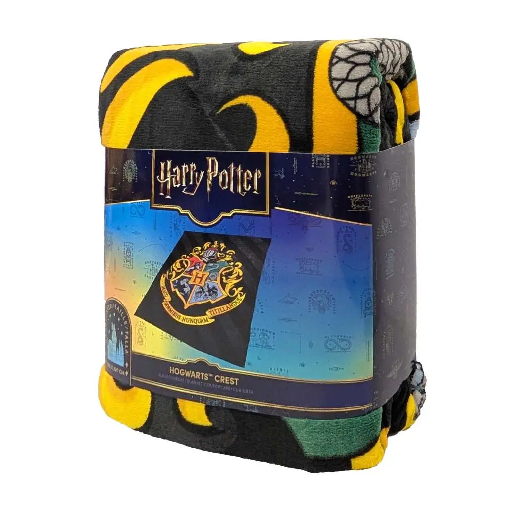 Coperta Harry Potter Hogwarts stemma Cozy DS Modellismo Coperta Harry Potter Hogwarts stemma Cozy