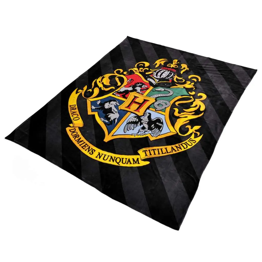 Coperta Harry Potter Hogwarts stemma Cozy DS Modellismo Coperta Harry Potter Hogwarts stemma Cozy