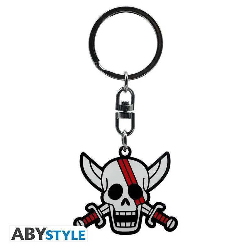Portachiavi One Piece Skull Shanks DS Modellismo Portachiavi One Piece Skull Shanks