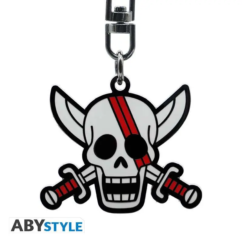 Portachiavi One Piece Skull Shanks DS Modellismo Portachiavi One Piece Skull Shanks