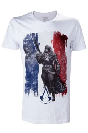 Maglietta Assassin Creed Arno Frnch Flag