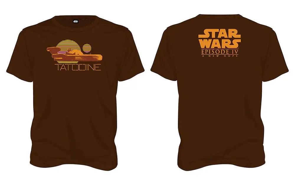 Maglietta sw Tatooine Brown Men DS Modellismo Maglietta sw Tatooine Brown Men SD TOYS