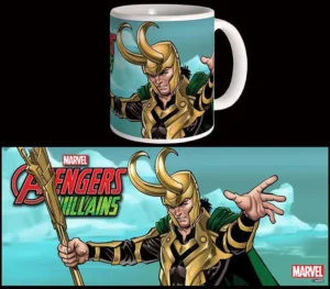 Tazza Avengers Villains Loki SEMIC