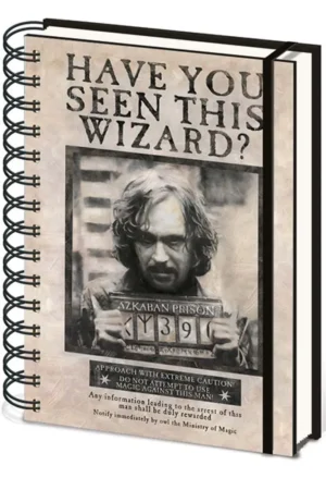 Quaderno Agenda Harry Potter Sirius Wanted