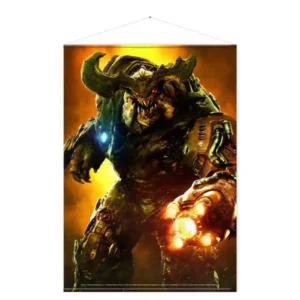 Wall Scroll Doom Cyber Demon Wallscroll