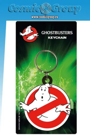 Portachiavi Ghostbusters Logo in gomma