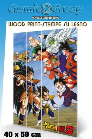 Stampa su Legno Dragon Ball Battle Clash