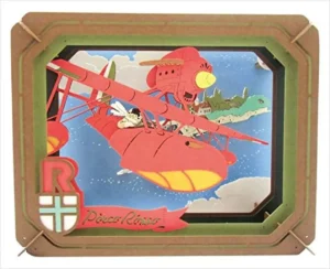 Poster 3D Porco Rosso Adriatic Sea Paper