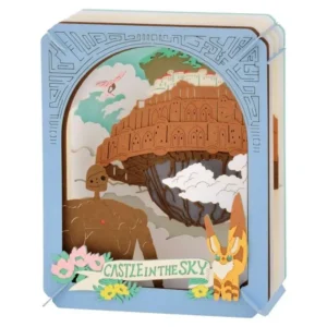 Poster 3D Castle in Sky Paper Theater