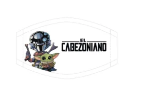 Mascherina Maschera Cabezones el Cabezoniano