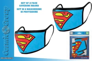 Maschera Superman Logo Face dc Cover.mask