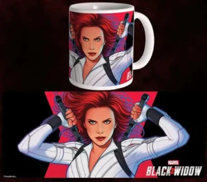 Tazza Black Widow Movie White Suit SEMIC