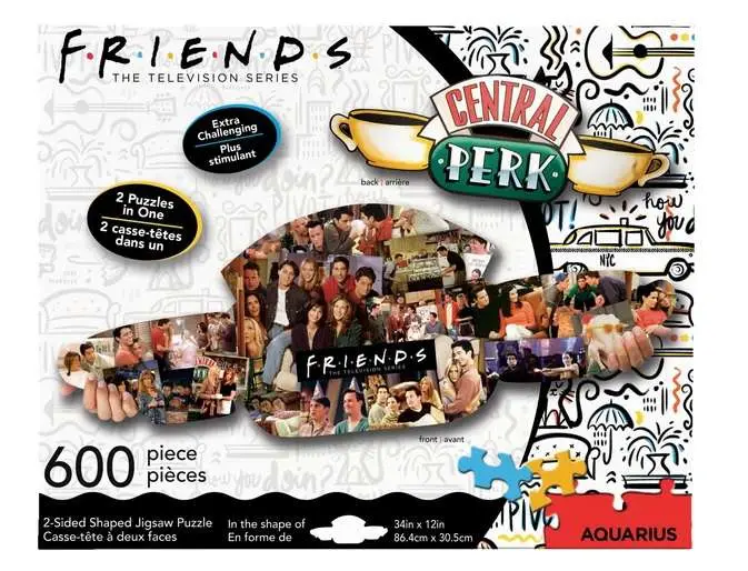 Friends 2 Sided Shaped 600 pcs Puzzle DS Modellismo Friends 2 Sided Shaped 600 Puzzle
