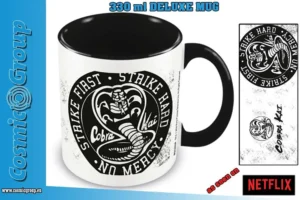 Tazza Cobra Kai Black Logo Dlx