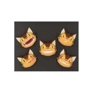 Calamita Totoro Catbus Faces Magnets Box (6)