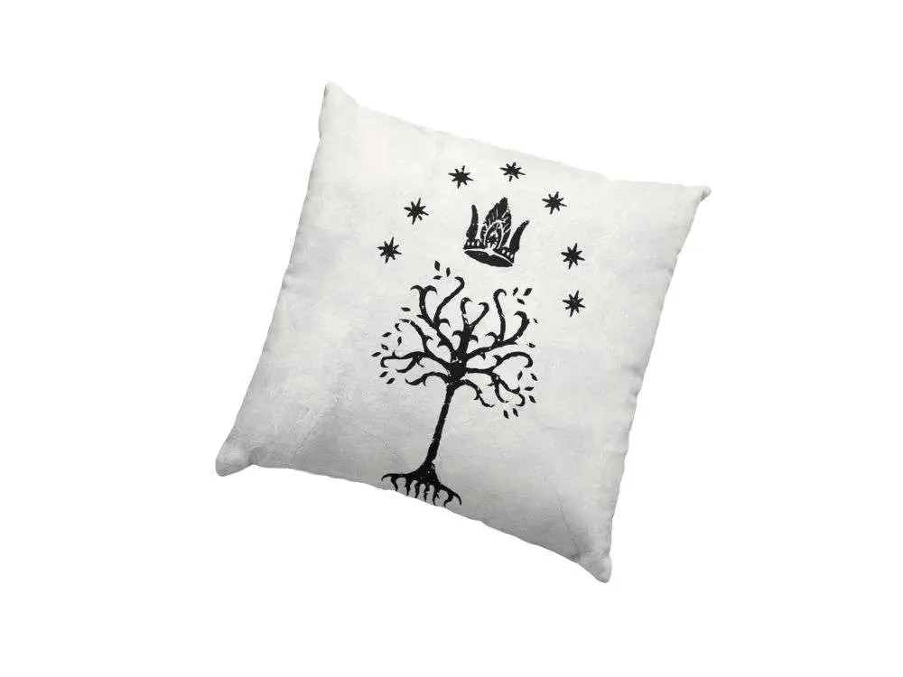 Cuscino Lotr White Tree of Gondor Square DS Modellismo Cuscino Lotr White Tree Gondor Square