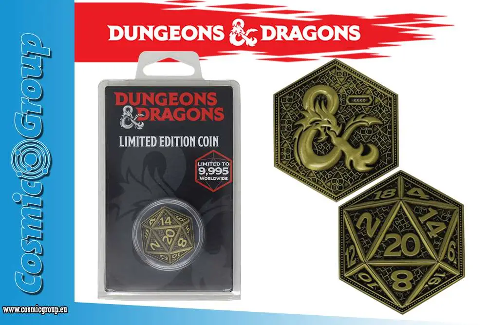 Moneta da Collezione Dungeons & Dragons edizione limitata Coin DS Modellismo Moneta da Collezione Dungeons & Dragons