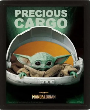 Poster sw Mandalorian Prec.cargo 3d
